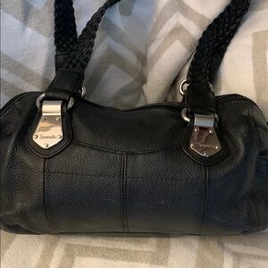 Tignanello Black Leather Women's Bag